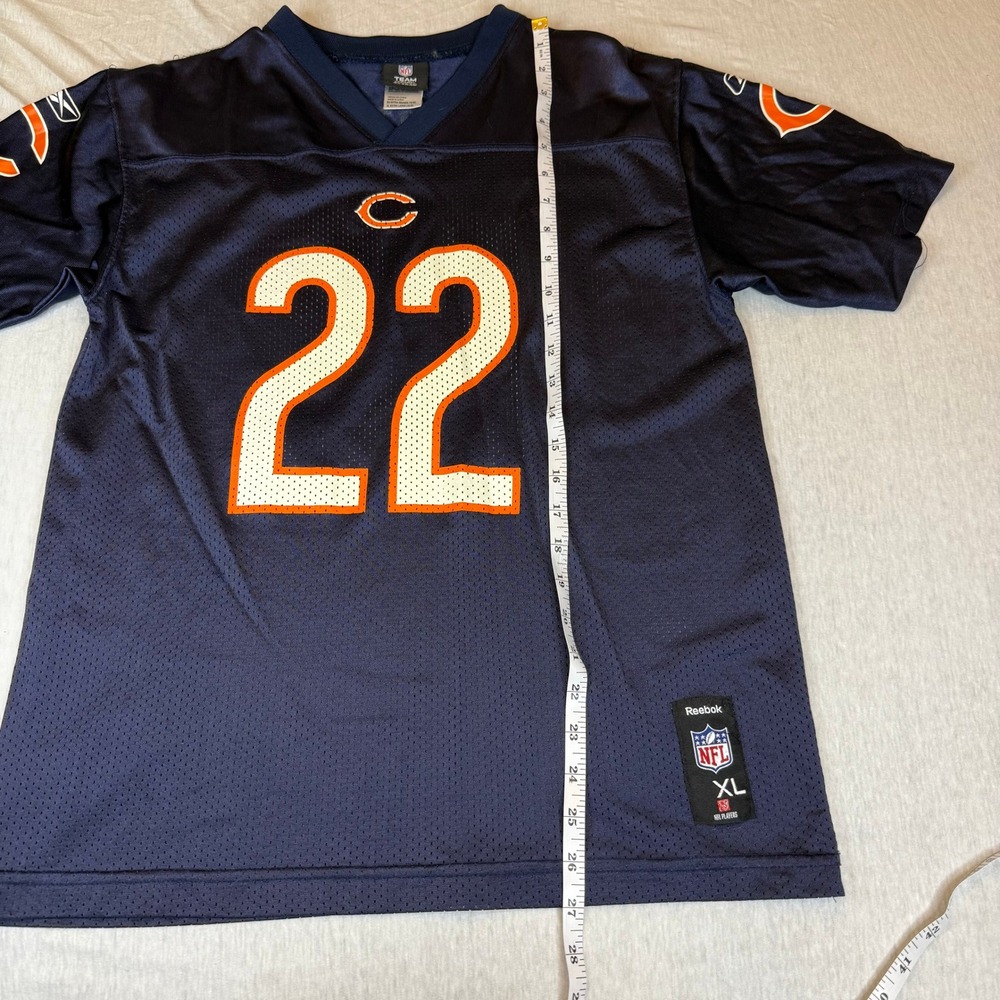 Reebok Chicago Bears Matt Forte 22 Jersey Youth XL Navy Blue NFL‎ Team Apparel - Picture 5 of 5